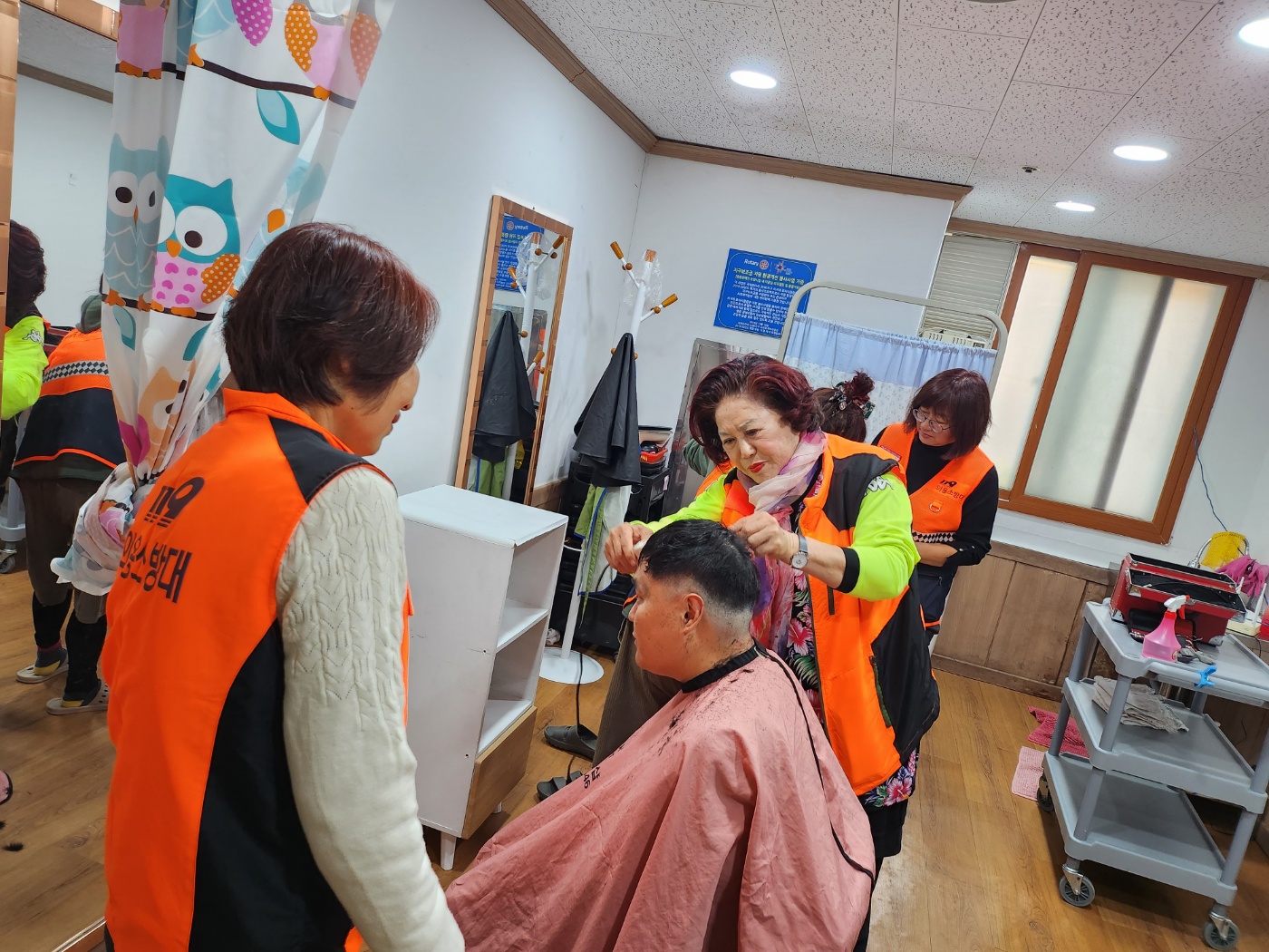 [봉사] 동부면의용소방대 이미용 봉사